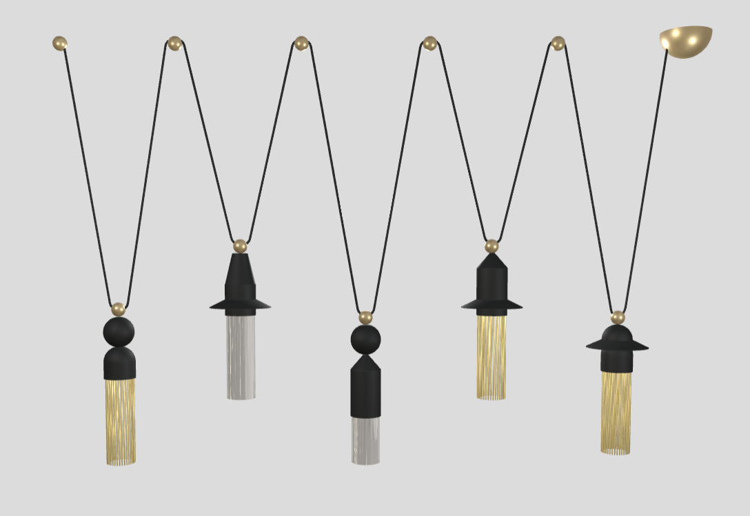 NAPPE C5 customizable pendant lamp