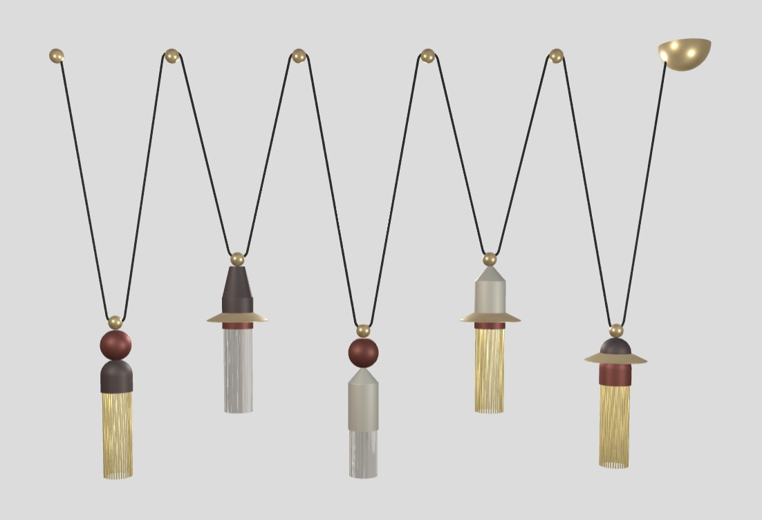 NAPPE C5 customizable pendant lamp