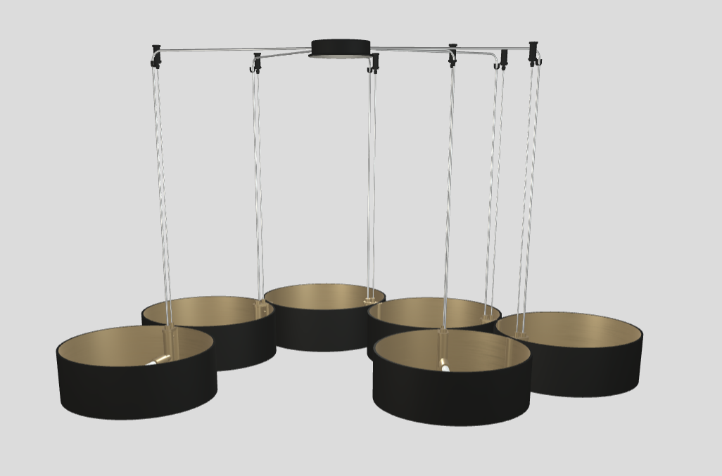 SOUND OR6 customizable pendant lamp