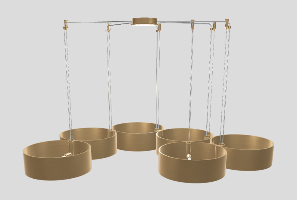 SOUND OR6 customizable pendant lamp