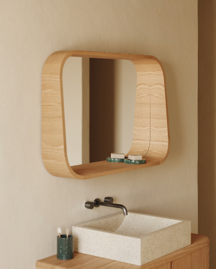 Salaya mirror ash veneer