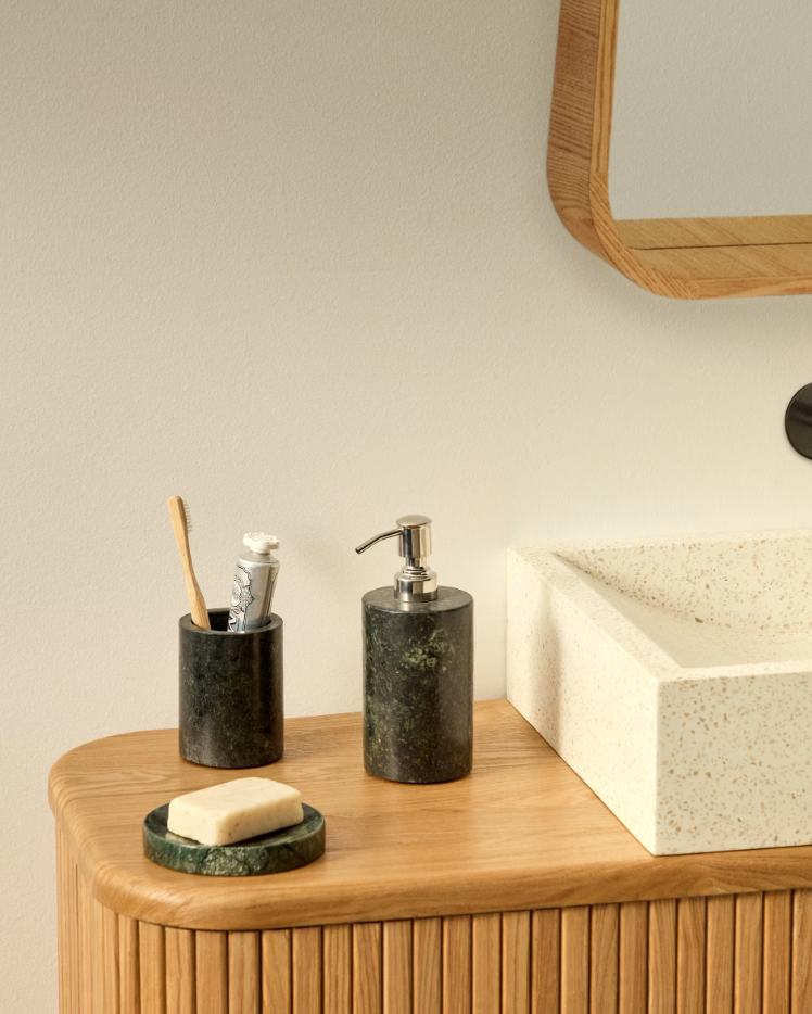 ELENEI Soap Dish Green Marble