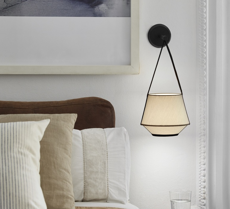 Carrie beige hanging lamp