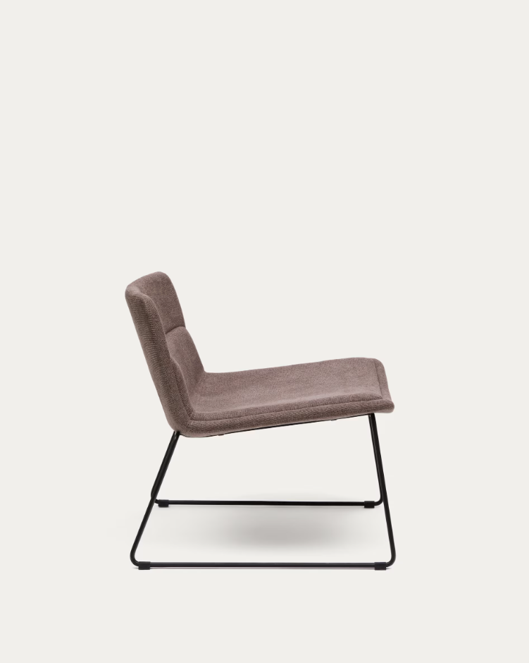 Zahara brown armchair