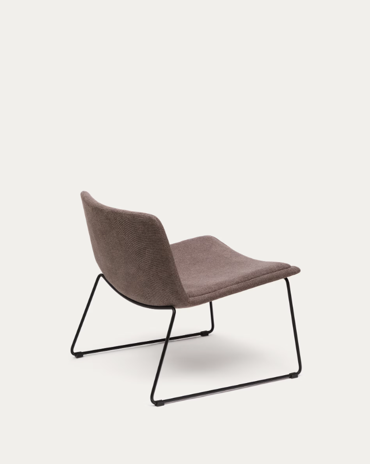 Zahara brown armchair