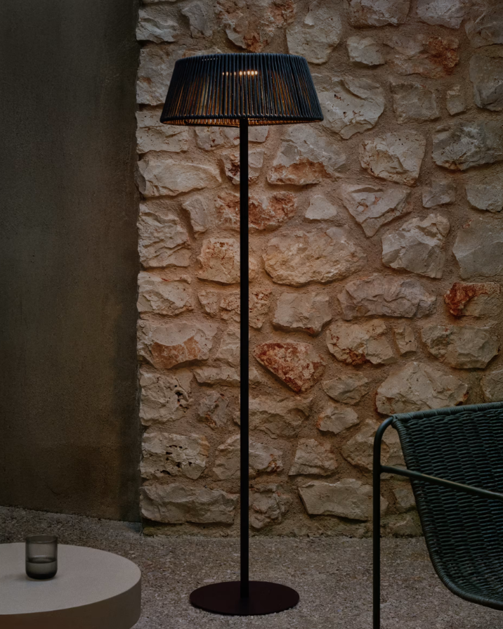 Outdoor lamp Aldet dark green rope [Julia] [Amelia SPR]