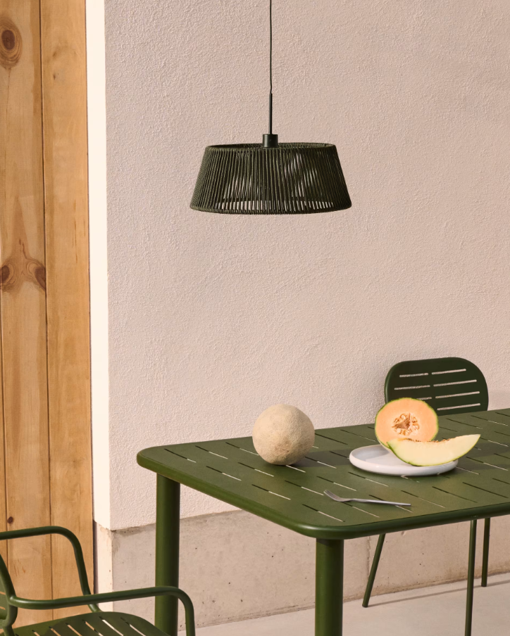 Aldet green lampshade [Julia] [Amelia SPR]