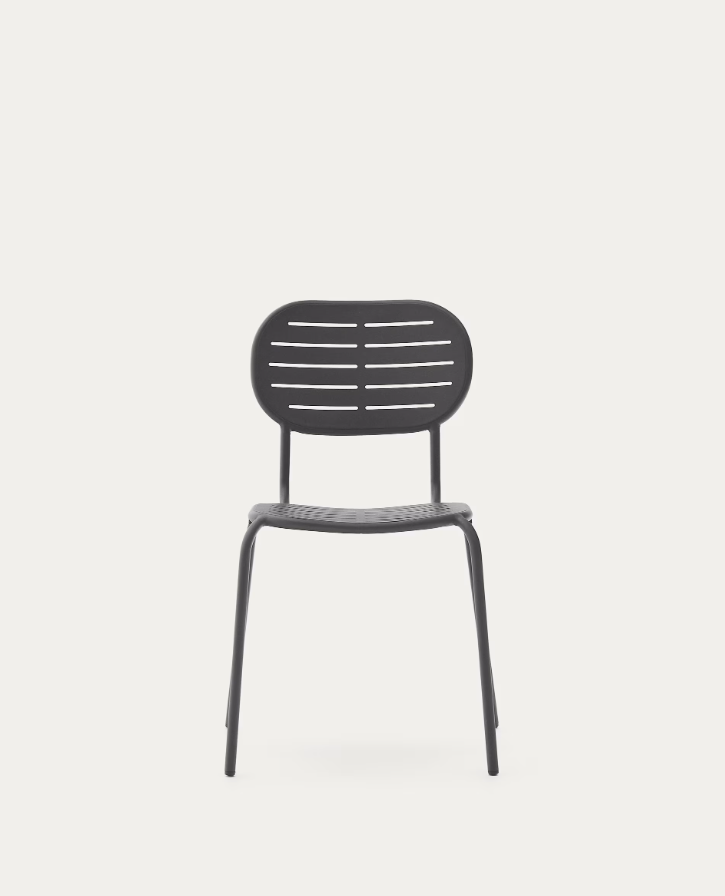 Garden chair BRAI Graphite Stal [Julia]