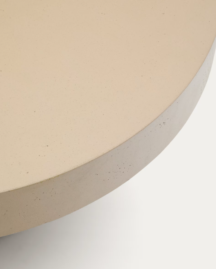 Aigablava coffee table beige cement [Julia]