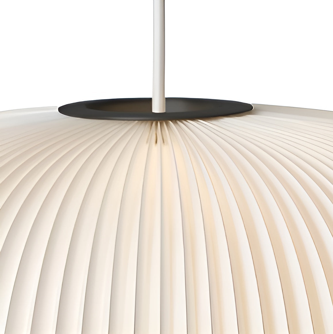 Hanging Lamp MODEL 134 LAMELLA 3 white with black finish