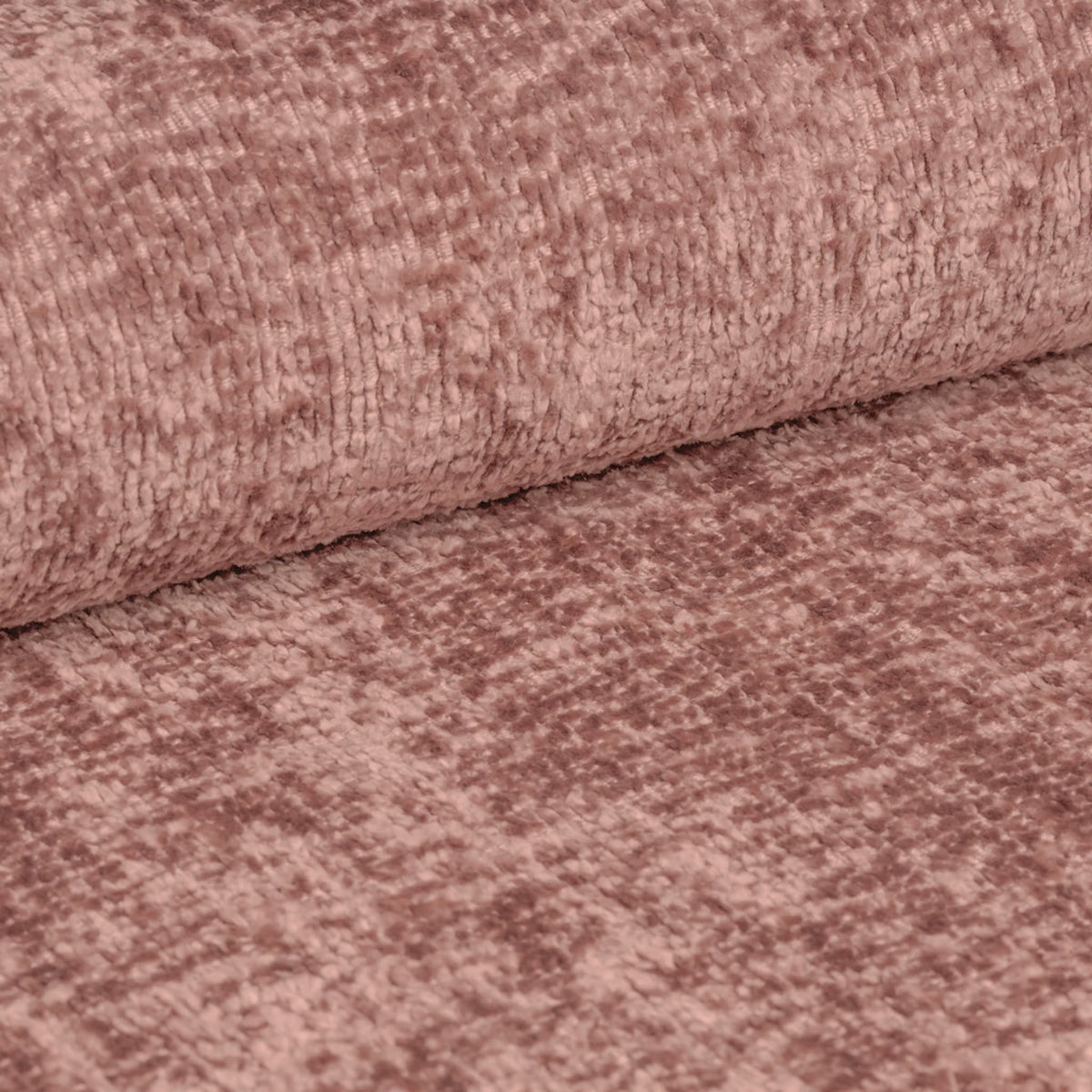Chuck Pink Chenille Swivel Armchair