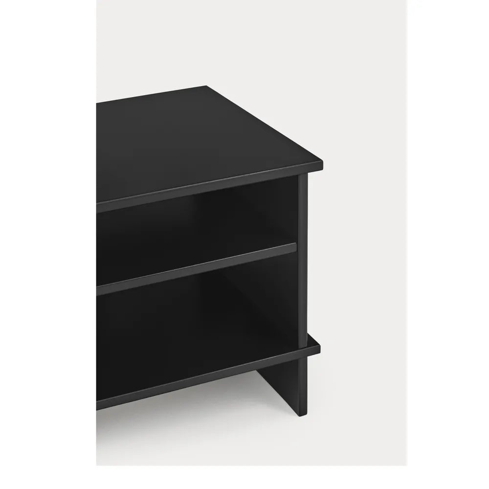 Inari black bedside table