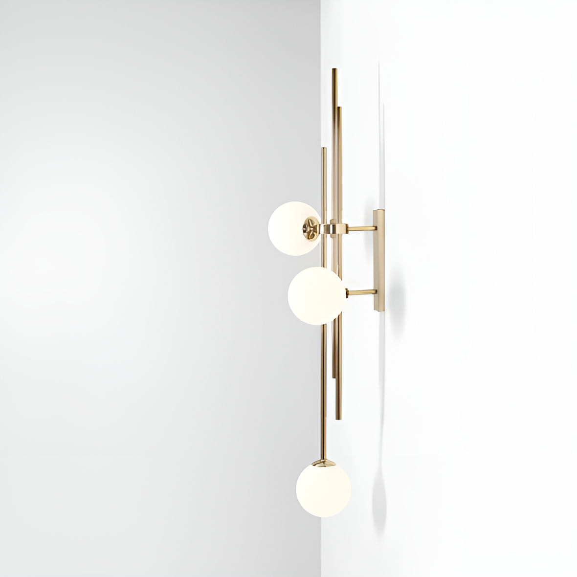 HARMONY goldene Wandleuchte