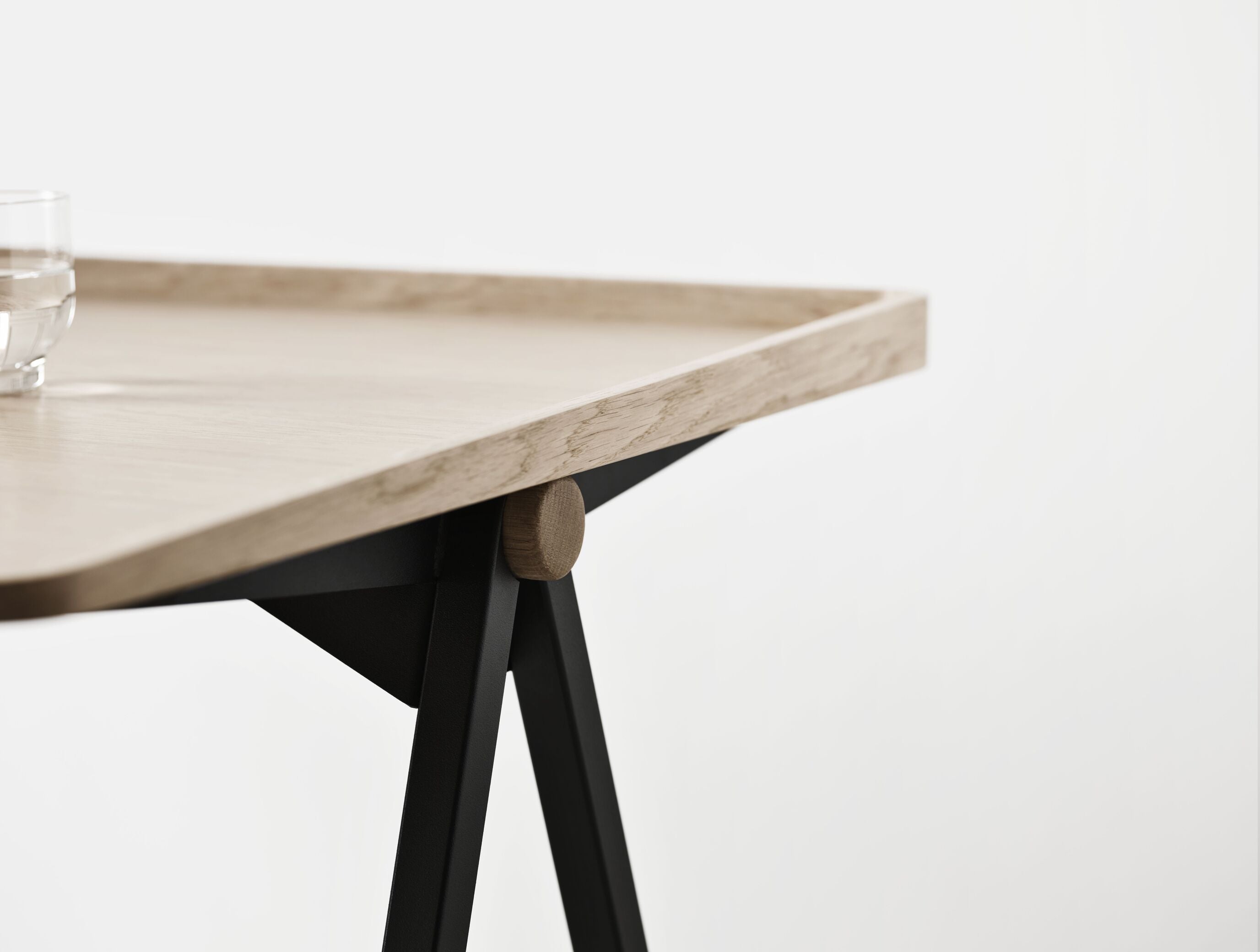 Desk acentrik oak veneer