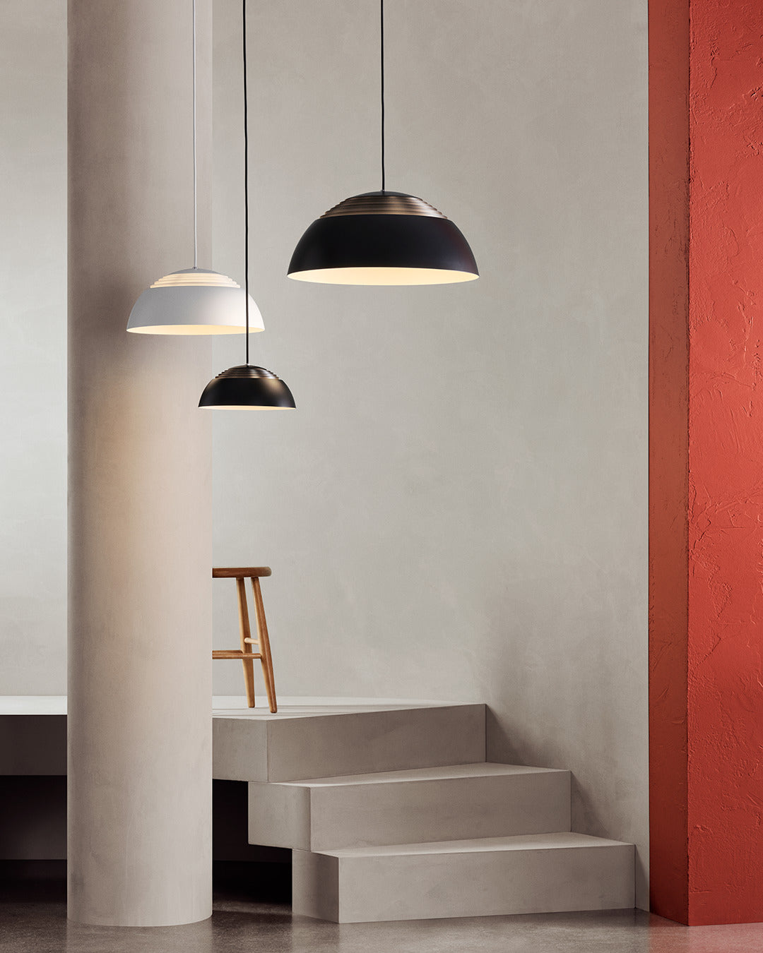 Lampa wisząca AJ ROYAL czarny