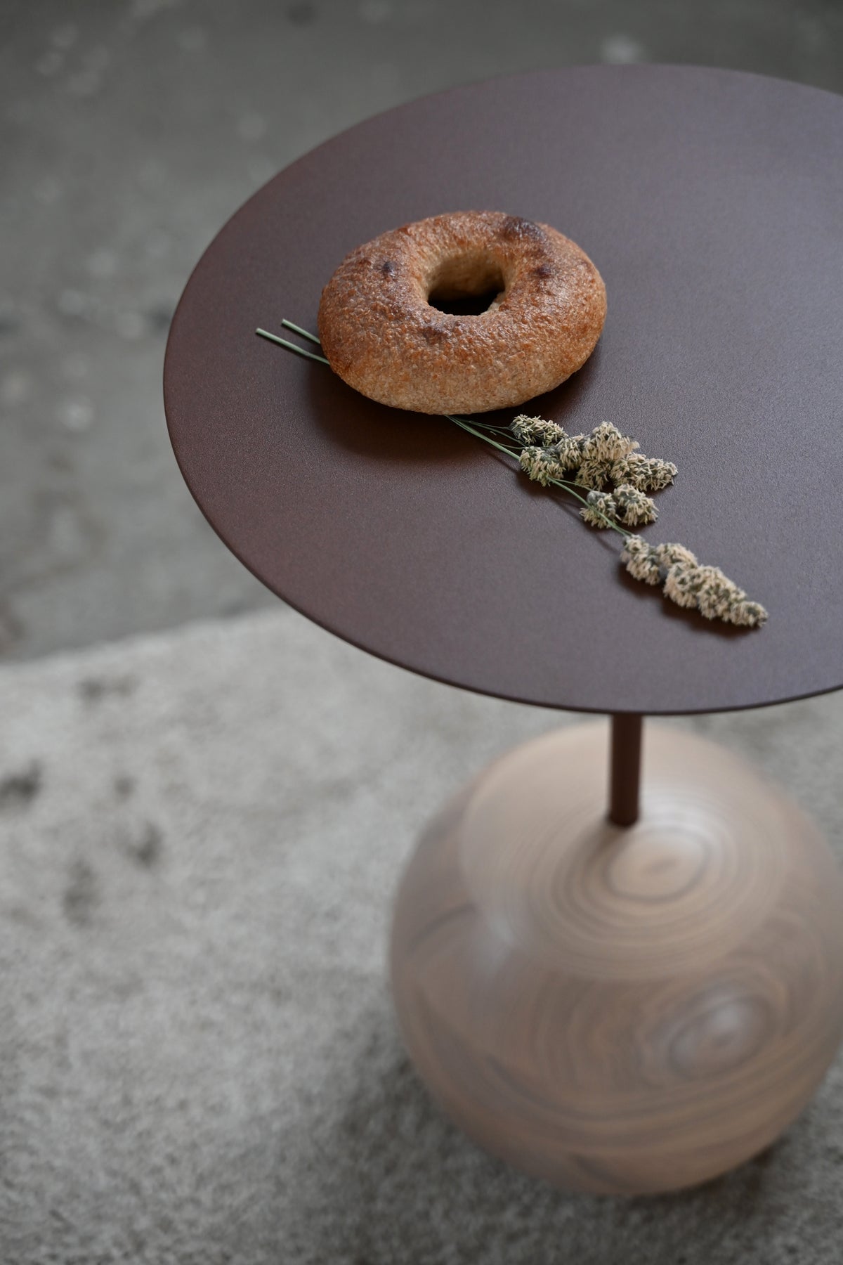AN SU Coffee Table Wood and Steel