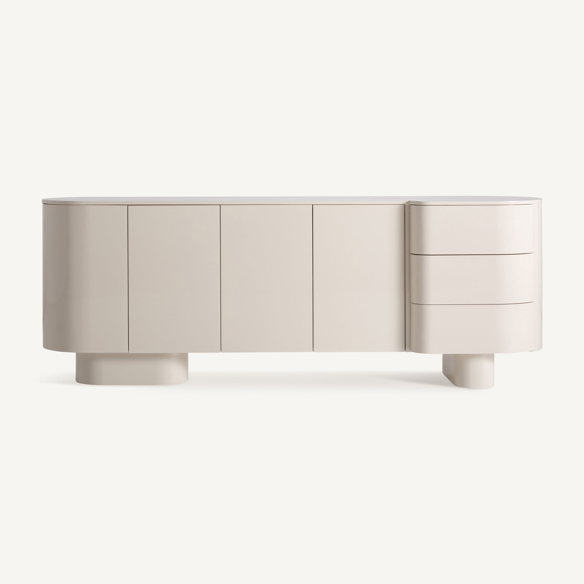 HATON Chest of Drawers Broken White