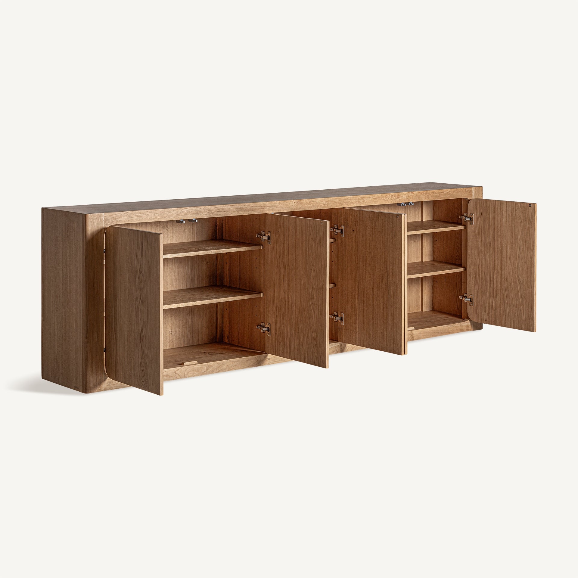 ZELZATE Chest of Drawers in Oak Wood