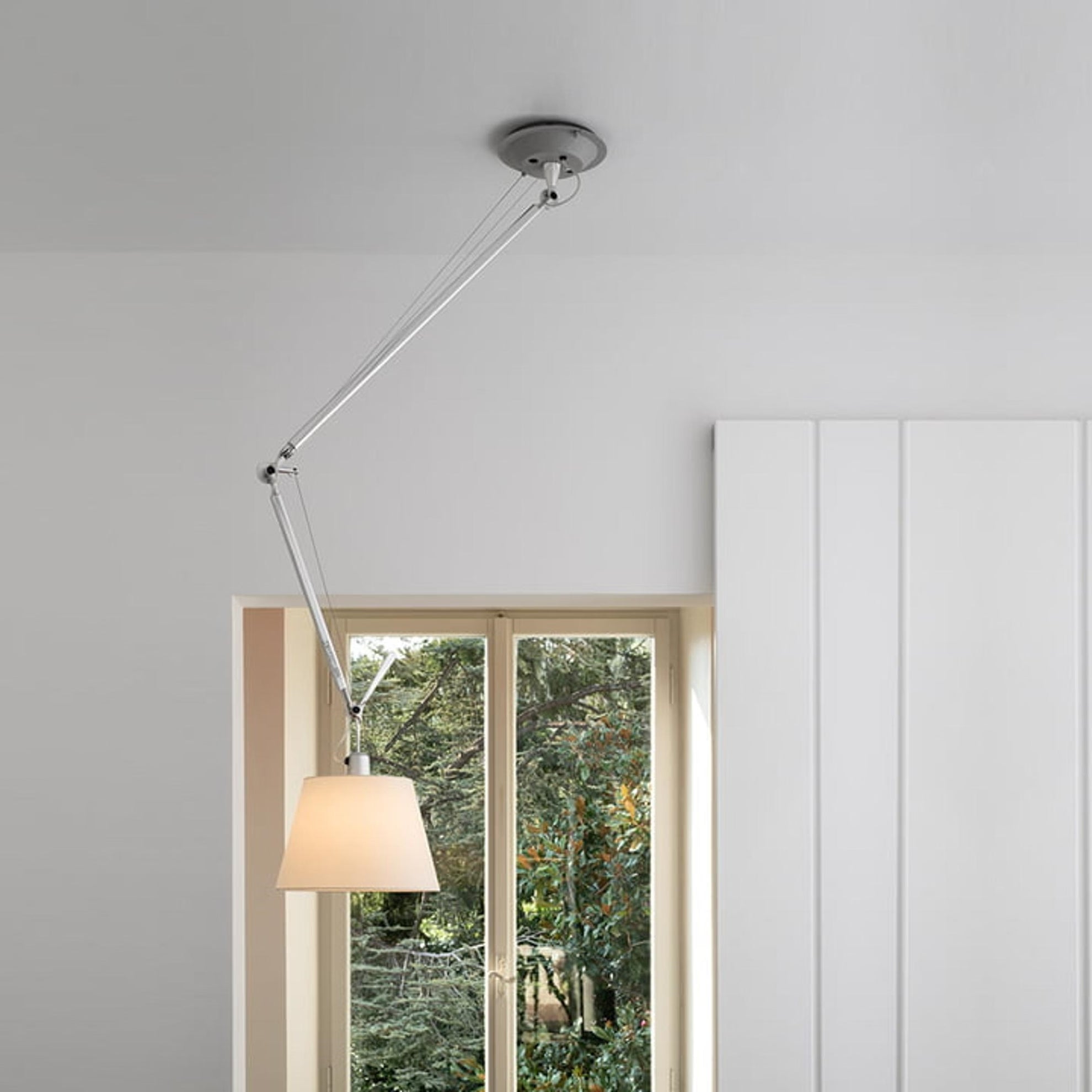 TOLOMEO parchment pendant lamp
