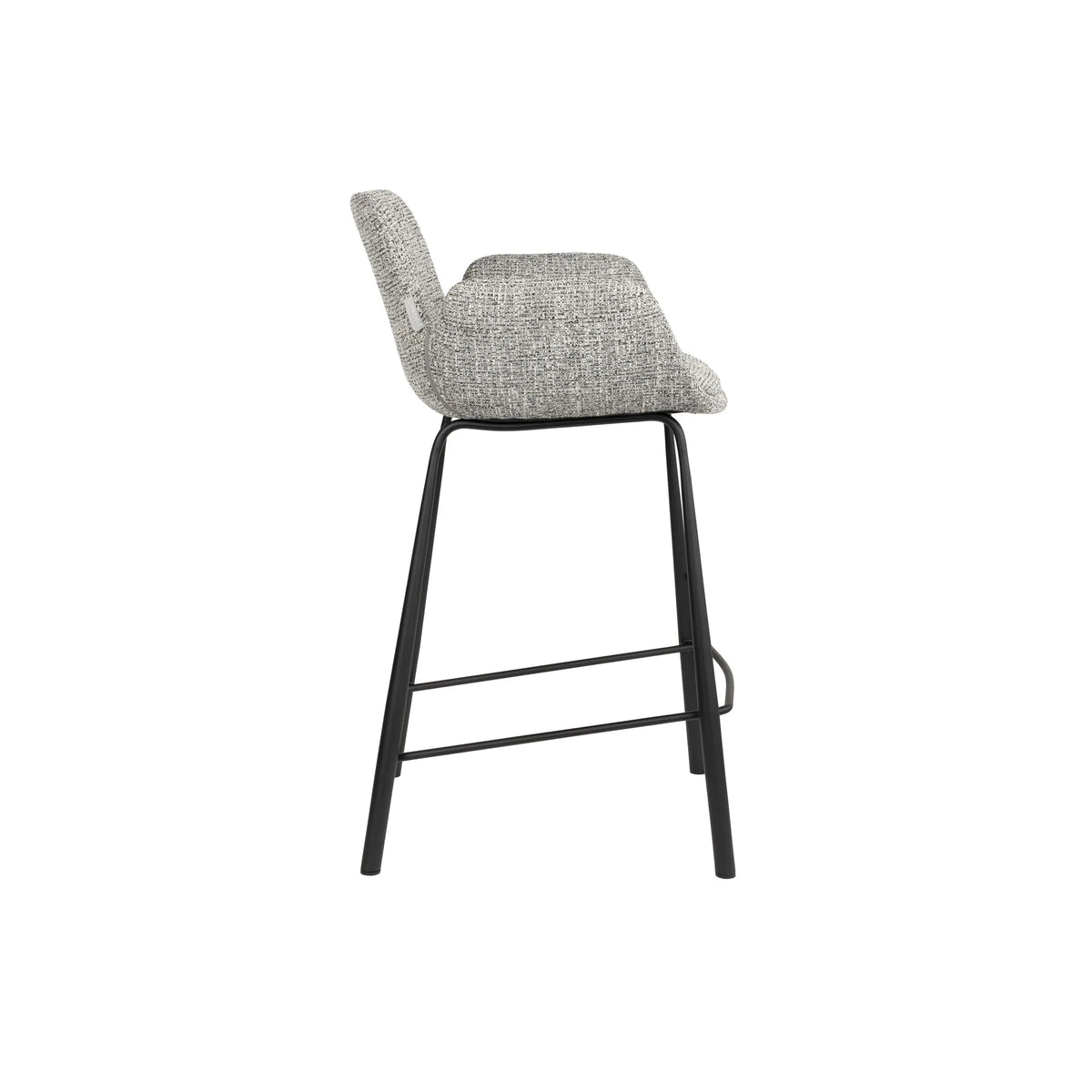 BRIT Bar Stool in Gray Melange