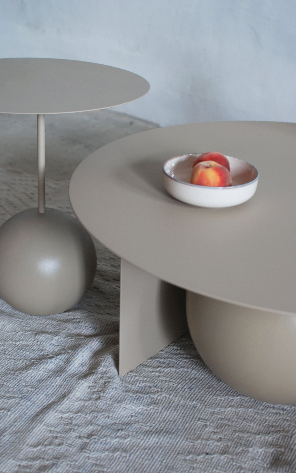 AN SU Coffee Table Wood and Steel