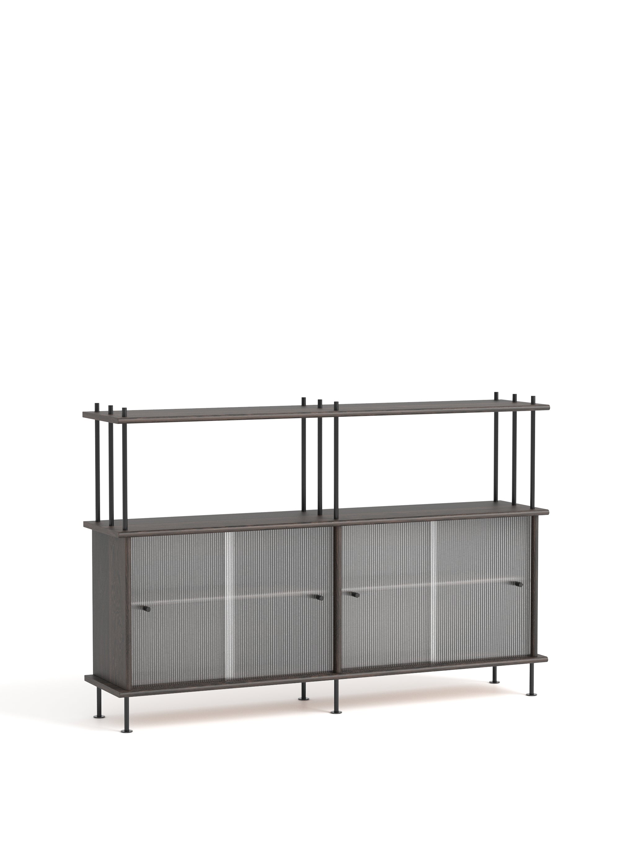 BAVA 160 Cabinet in Ebony Oak Wood