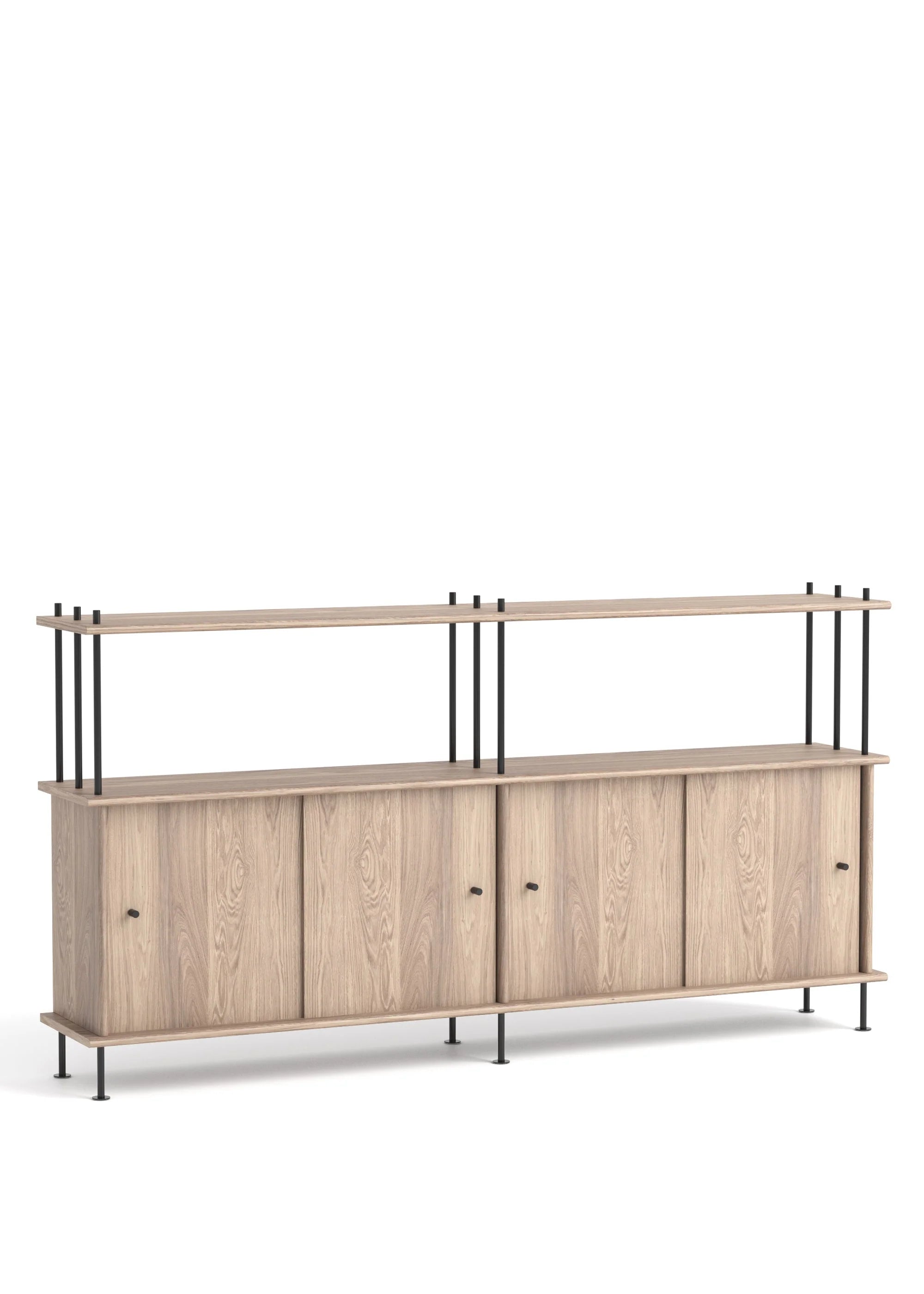 BAVA Cabinet 200 Bleached Oak Wood