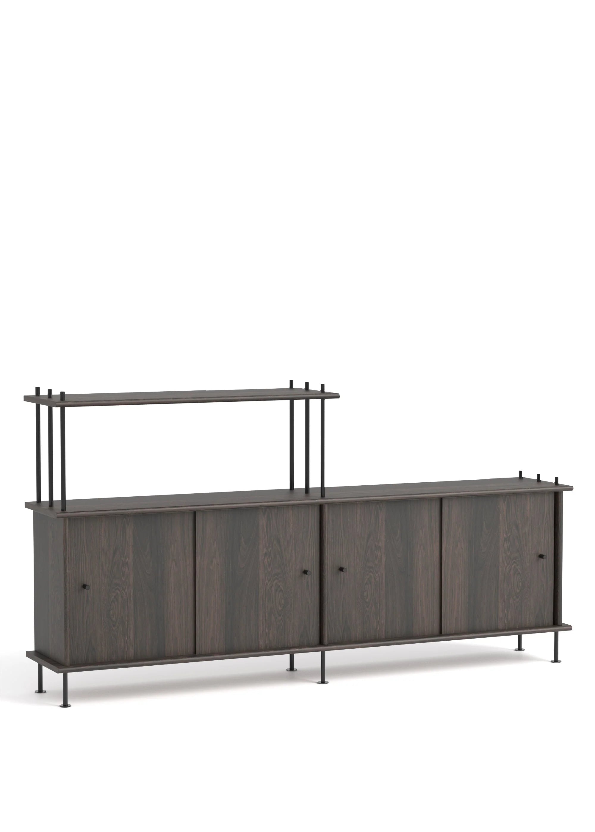 BAVA 200 Cabinet in Ebony Oak Wood