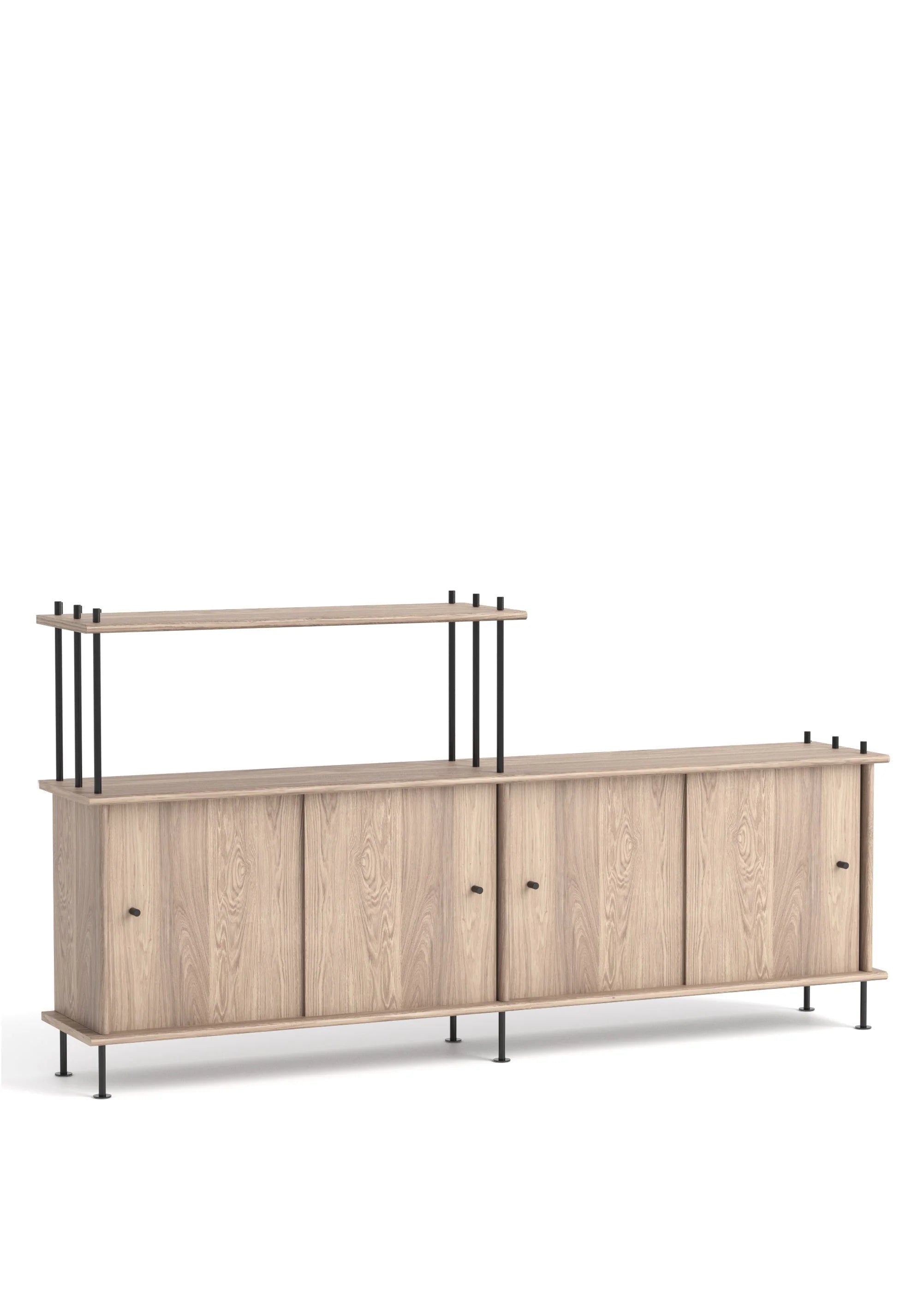 BAVA Cabinet 200 Bleached Oak Wood