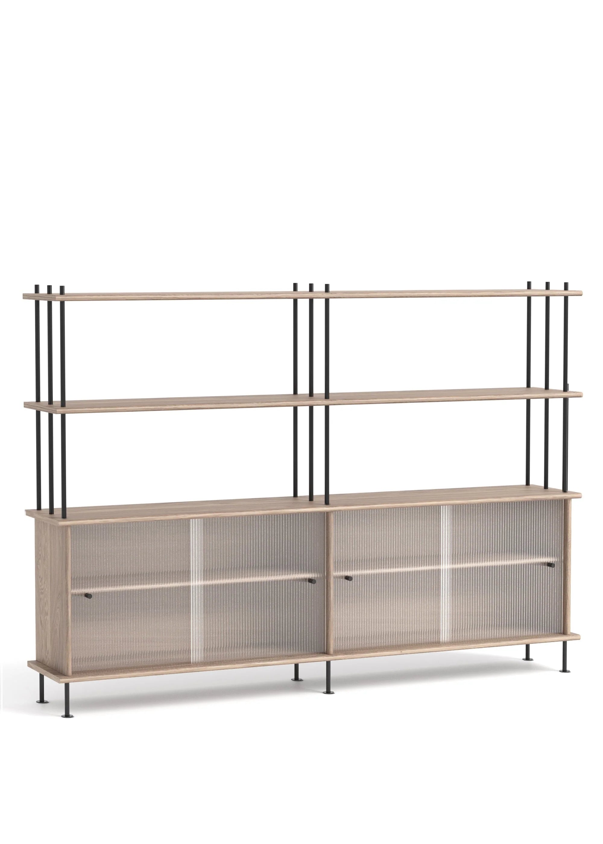 BAVA Cabinet 200 Bleached Oak Wood