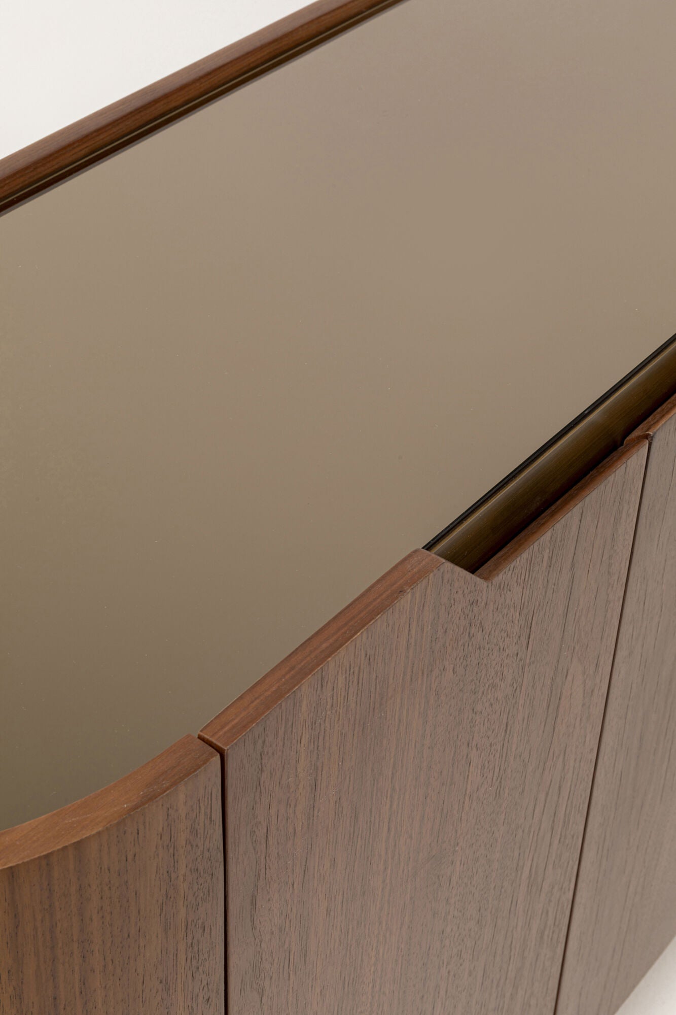 4-Door GIORGIO Walnut Veneer Sideboard