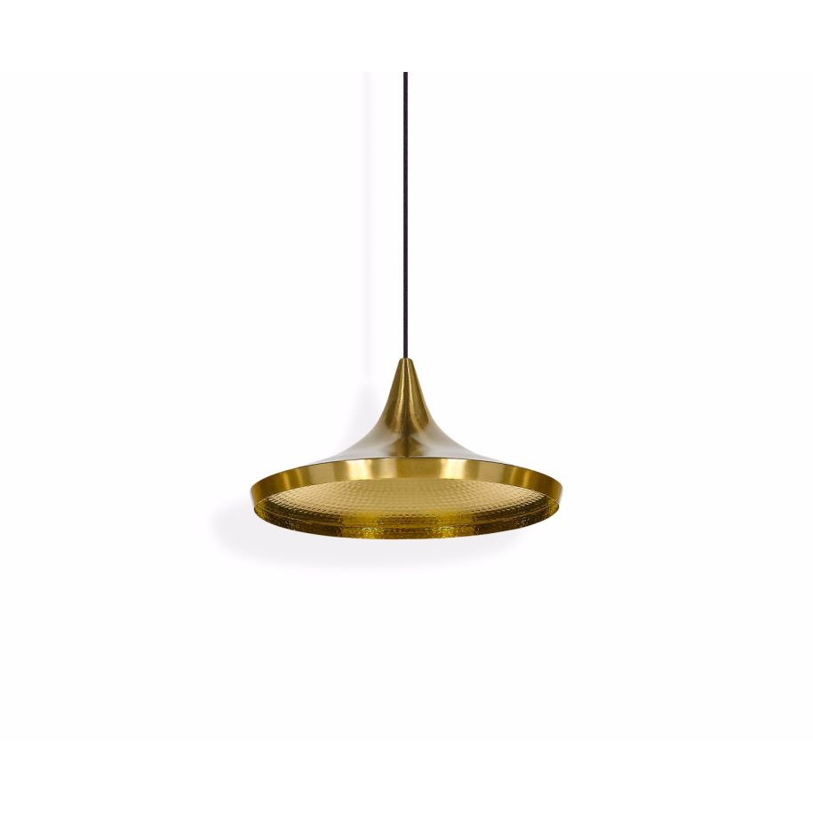BEAT pendant lamp in gold