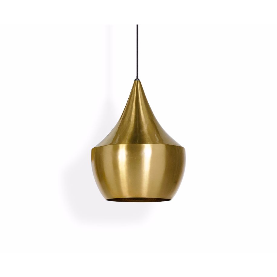 BEAT pendant lamp in gold