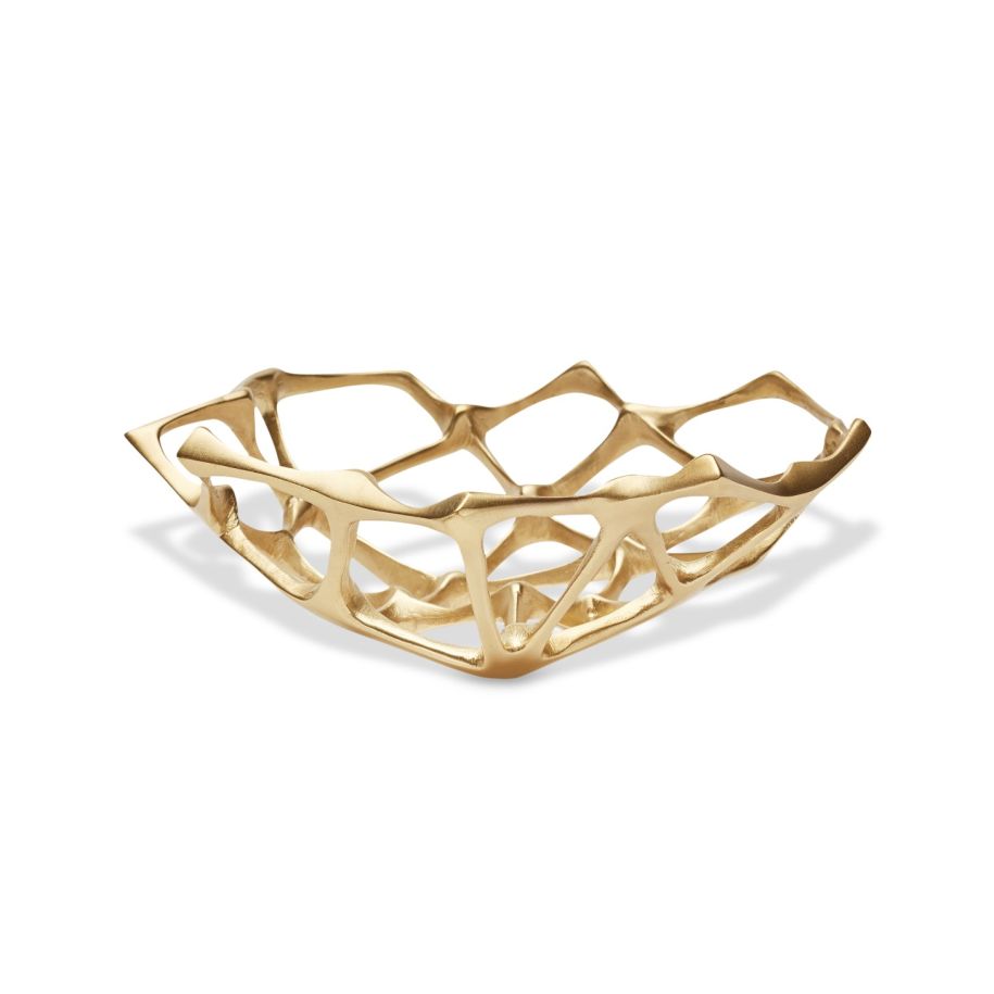 Bone bowl brass