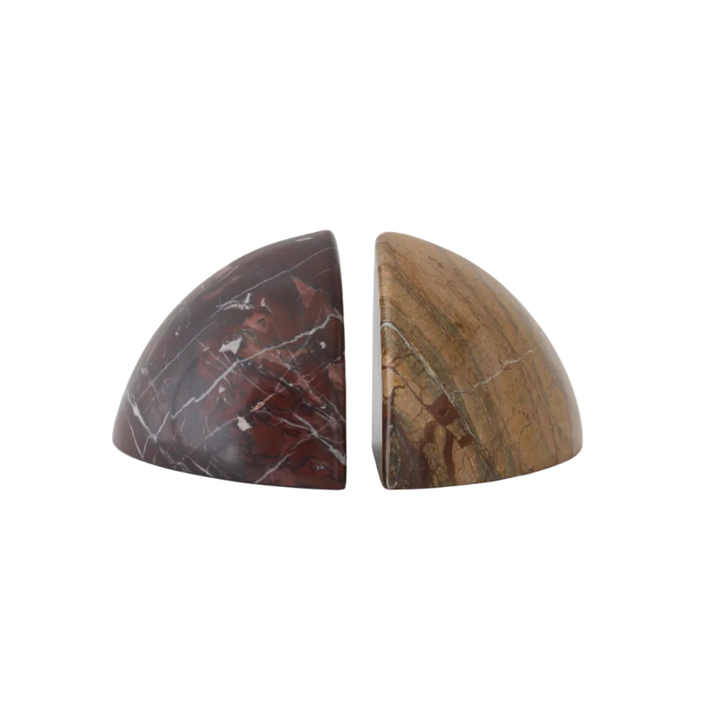 BOULDER Marble Bookends