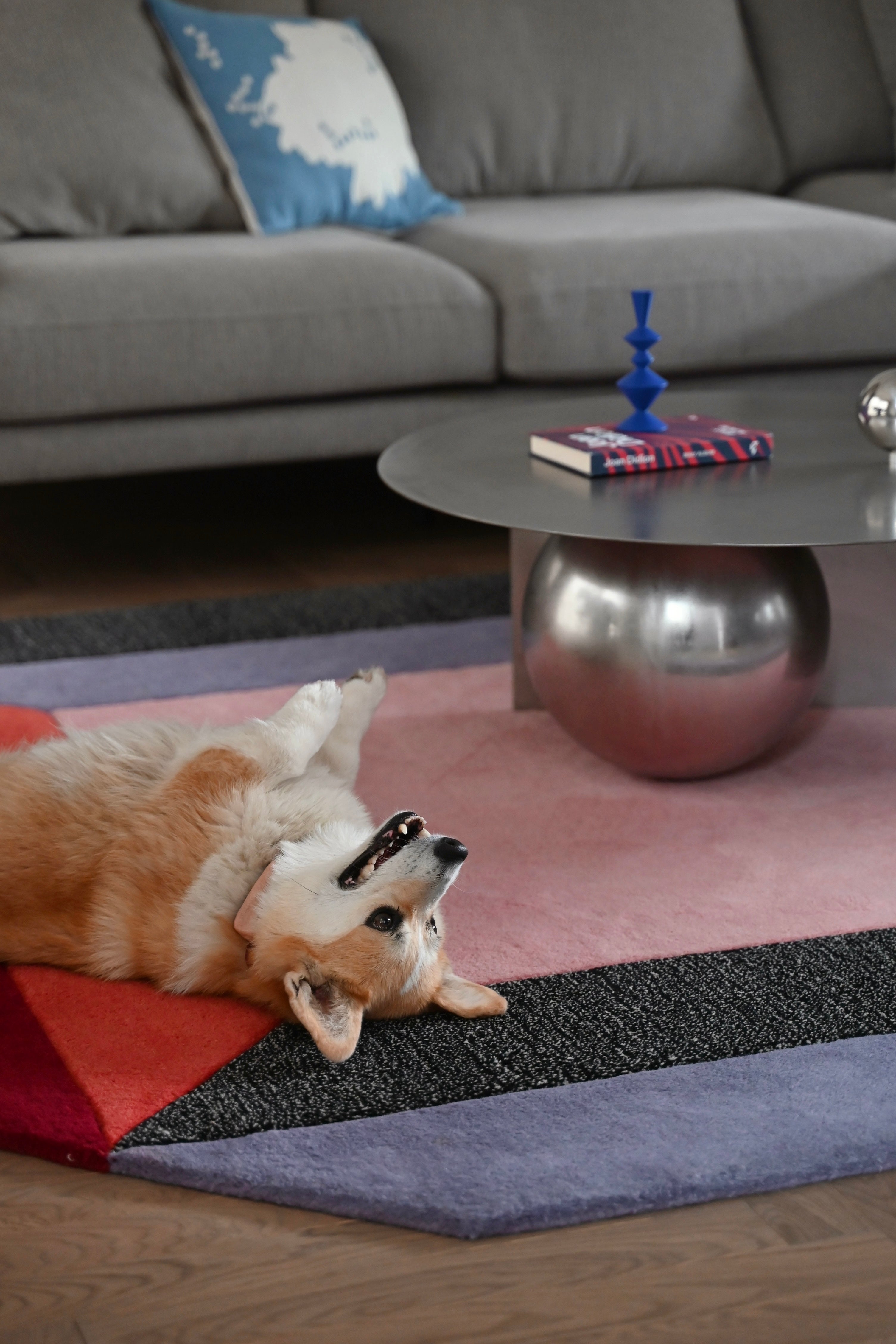 FUKU Coffee Table in Steel and Wood