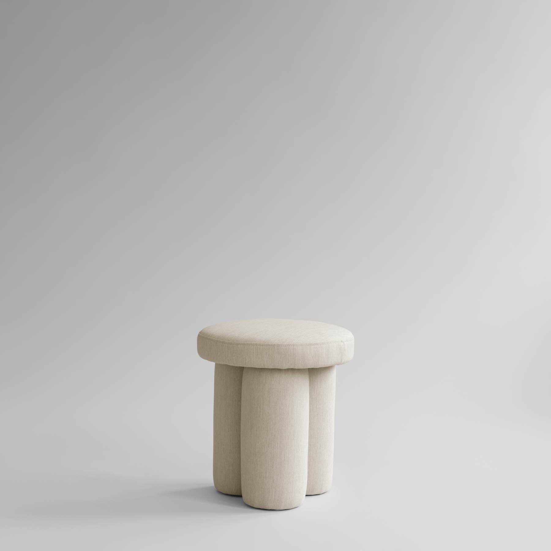 BIG FOOT stool warm gray