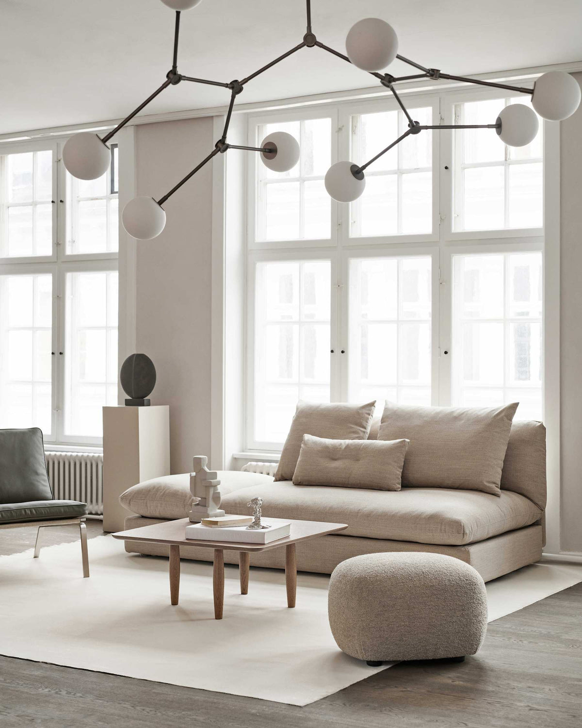 DROP BULP gray pendant lamp