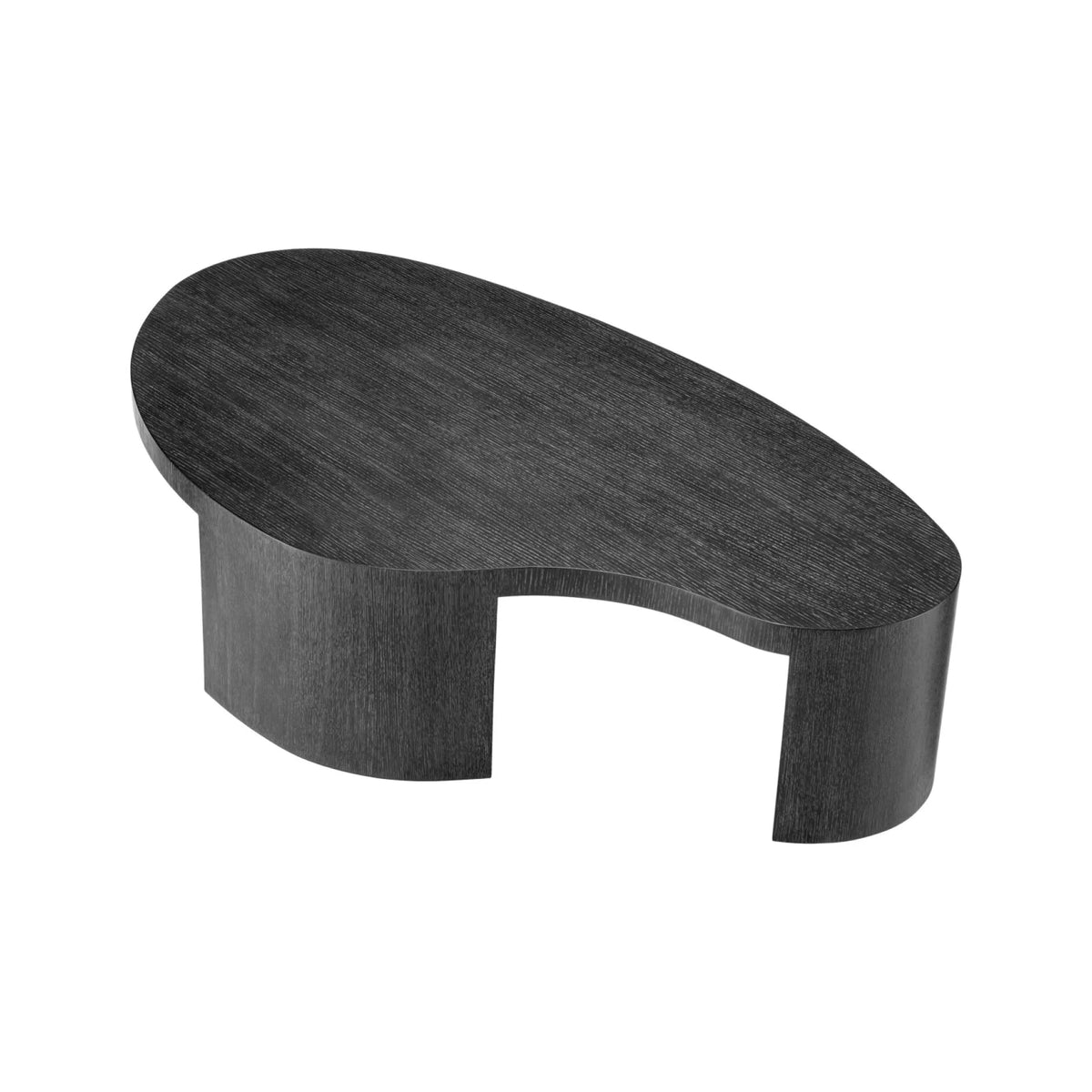 ANCONA coffee table in graphite oak veneer