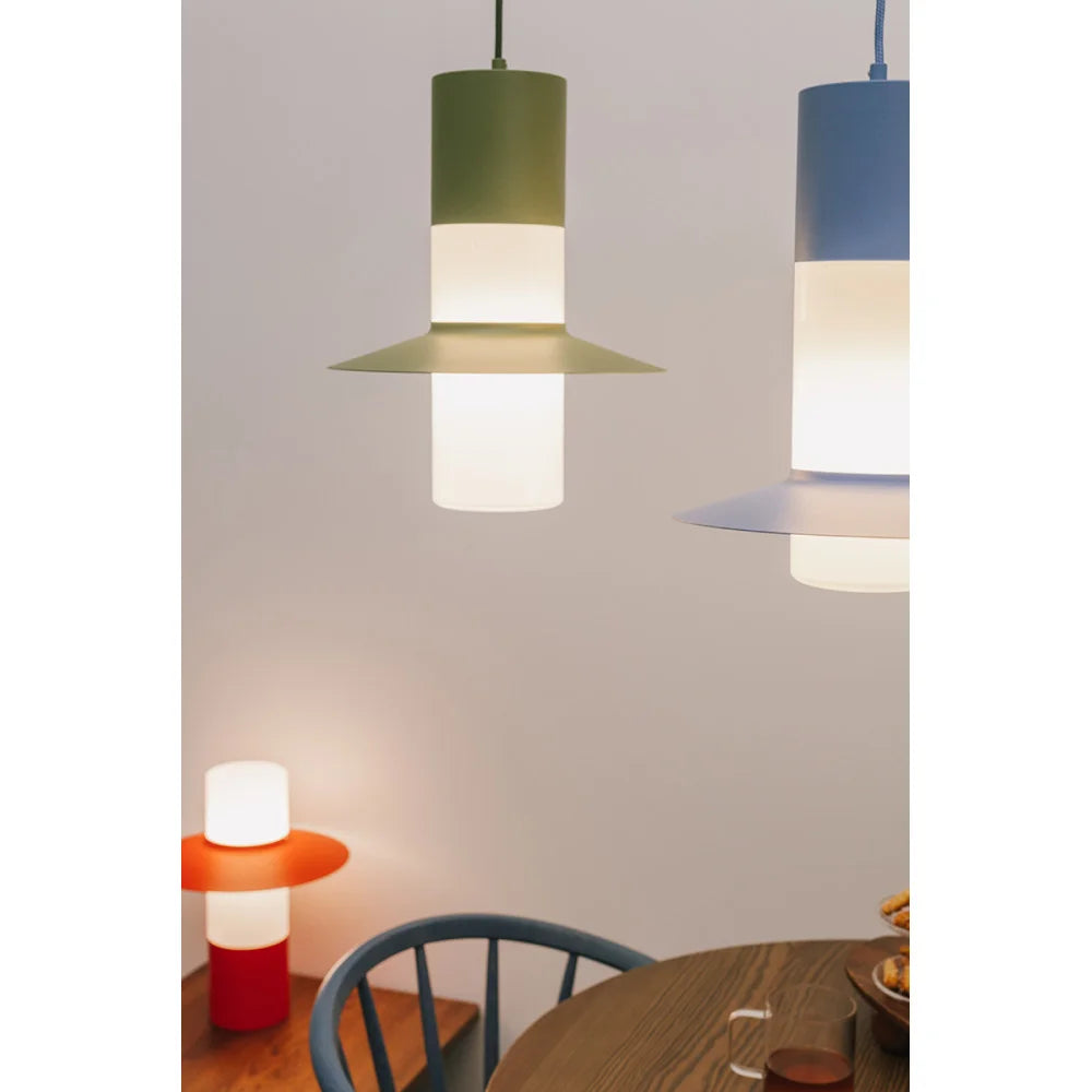 CAPONIO blue table lamp