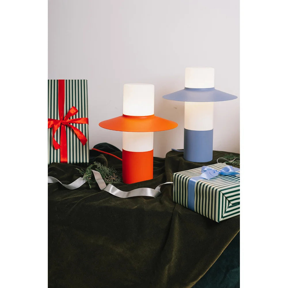 CAPONIO blue table lamp