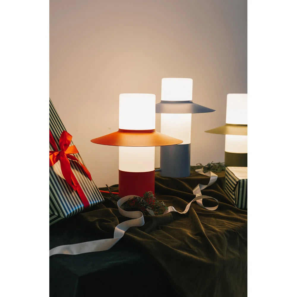 CAPONIO blue table lamp