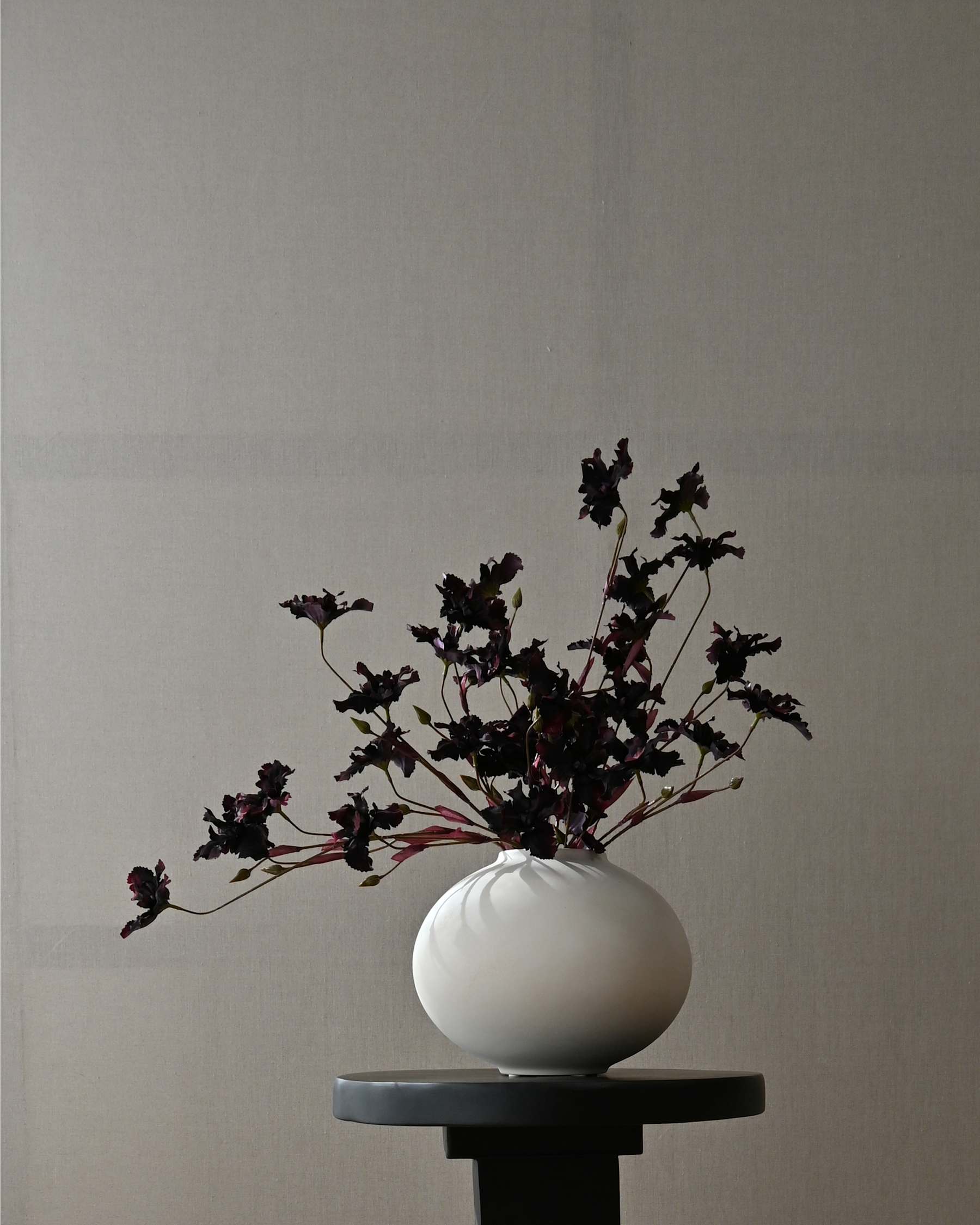 Sunao Fat White vase [Klaudia]