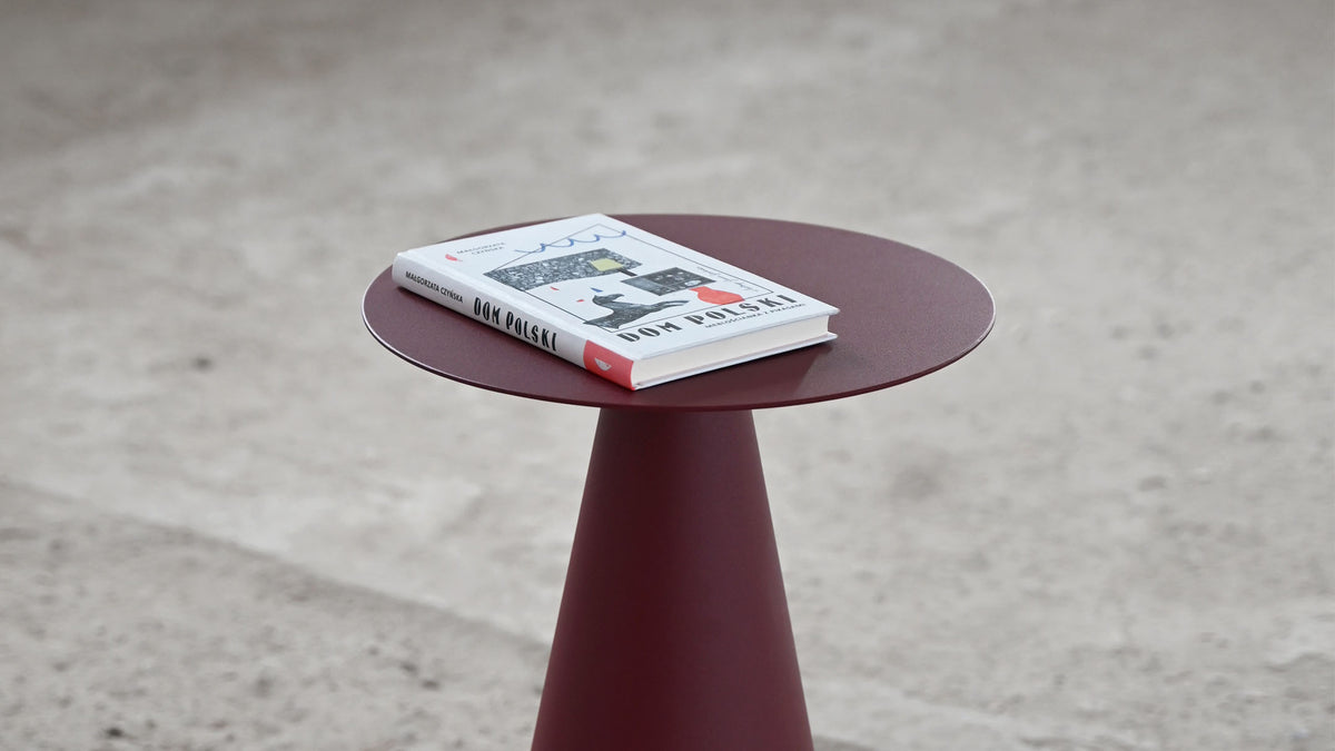 CHERRY steel coffee table