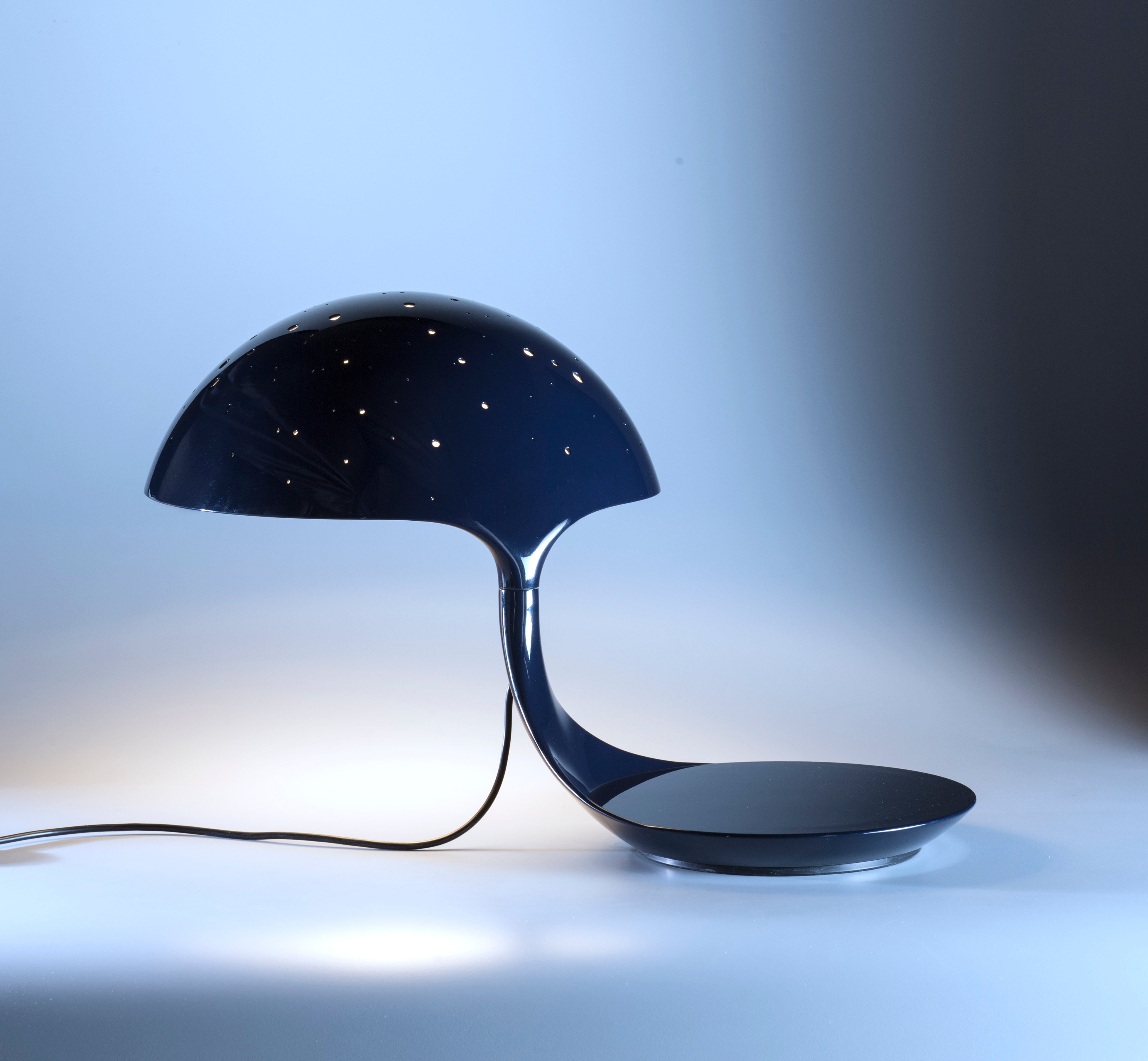Cobra Scorpius Table Lamp in Navy Blue