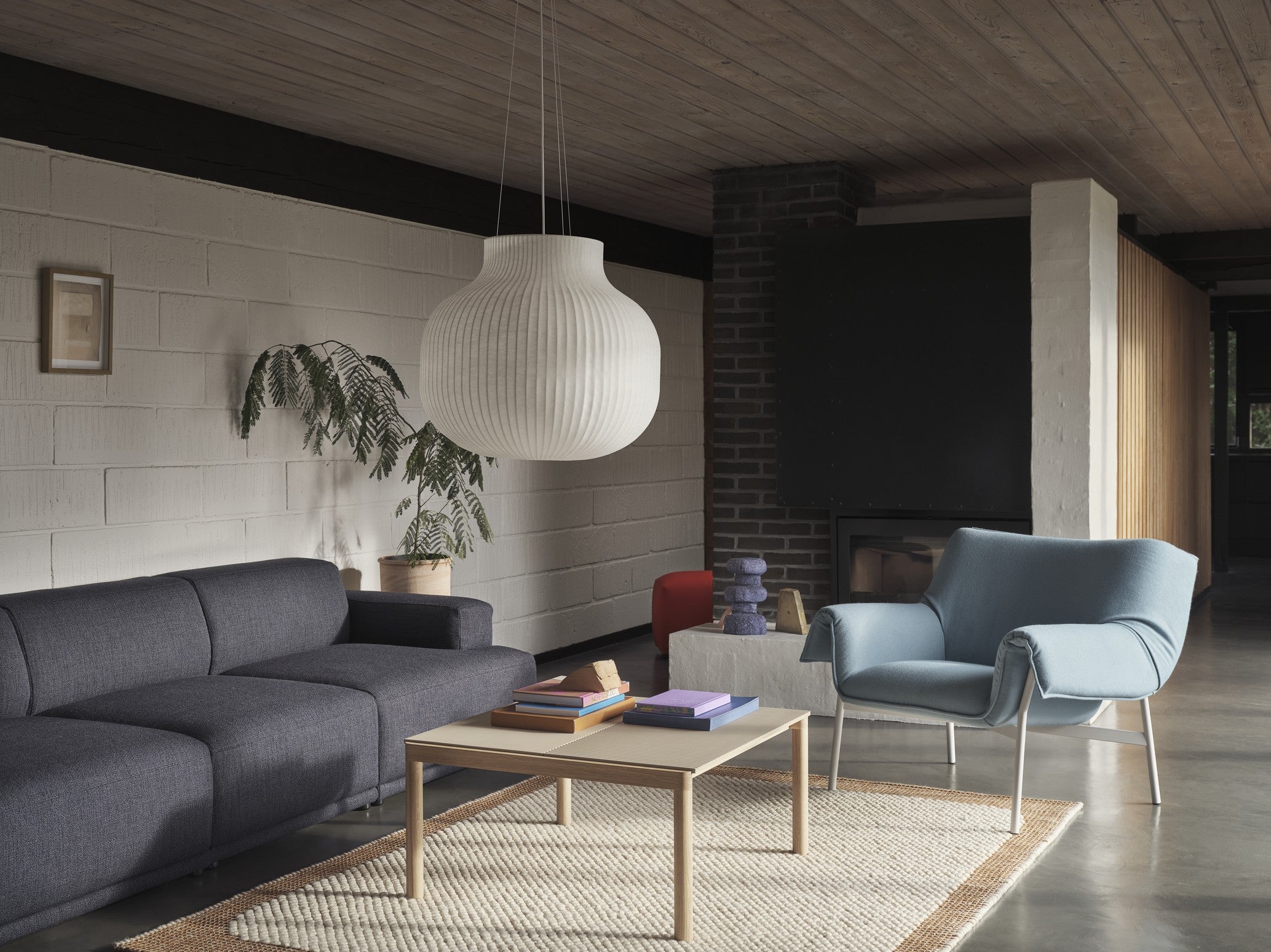 CONNECT SOFT upholstered 3-seater sofa