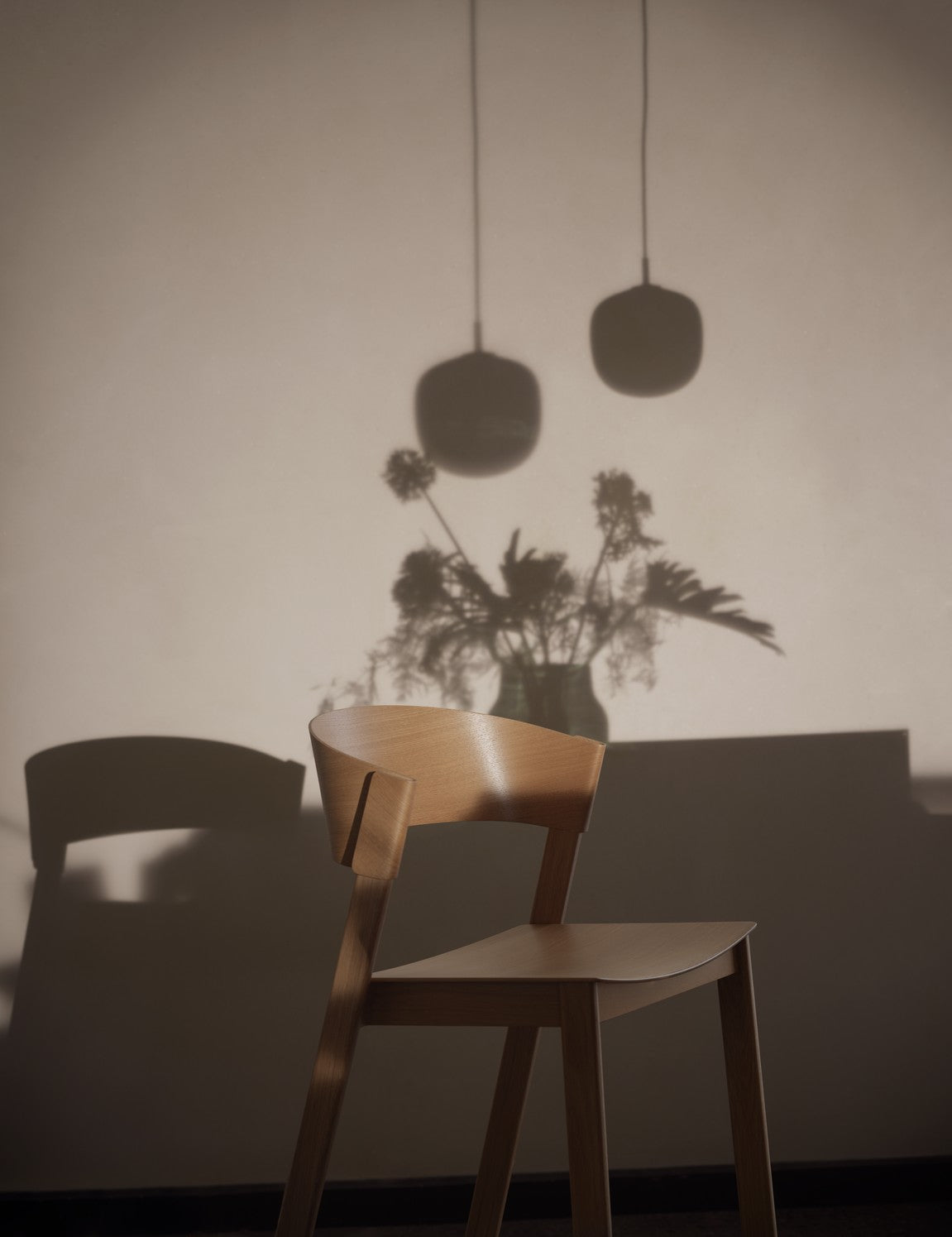 RIME orange pendant lamp