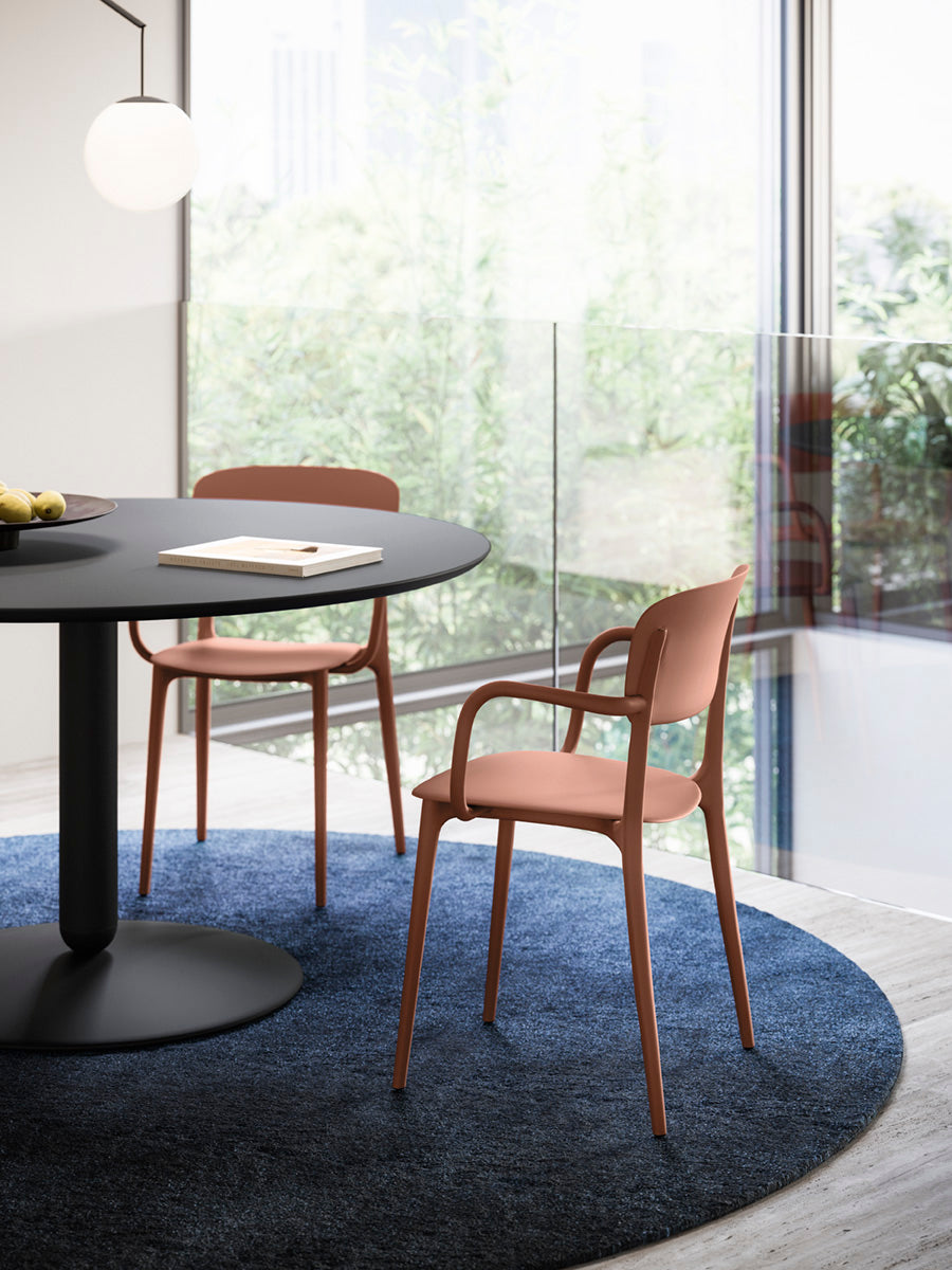 LIBERTY Armchair in Brick Red