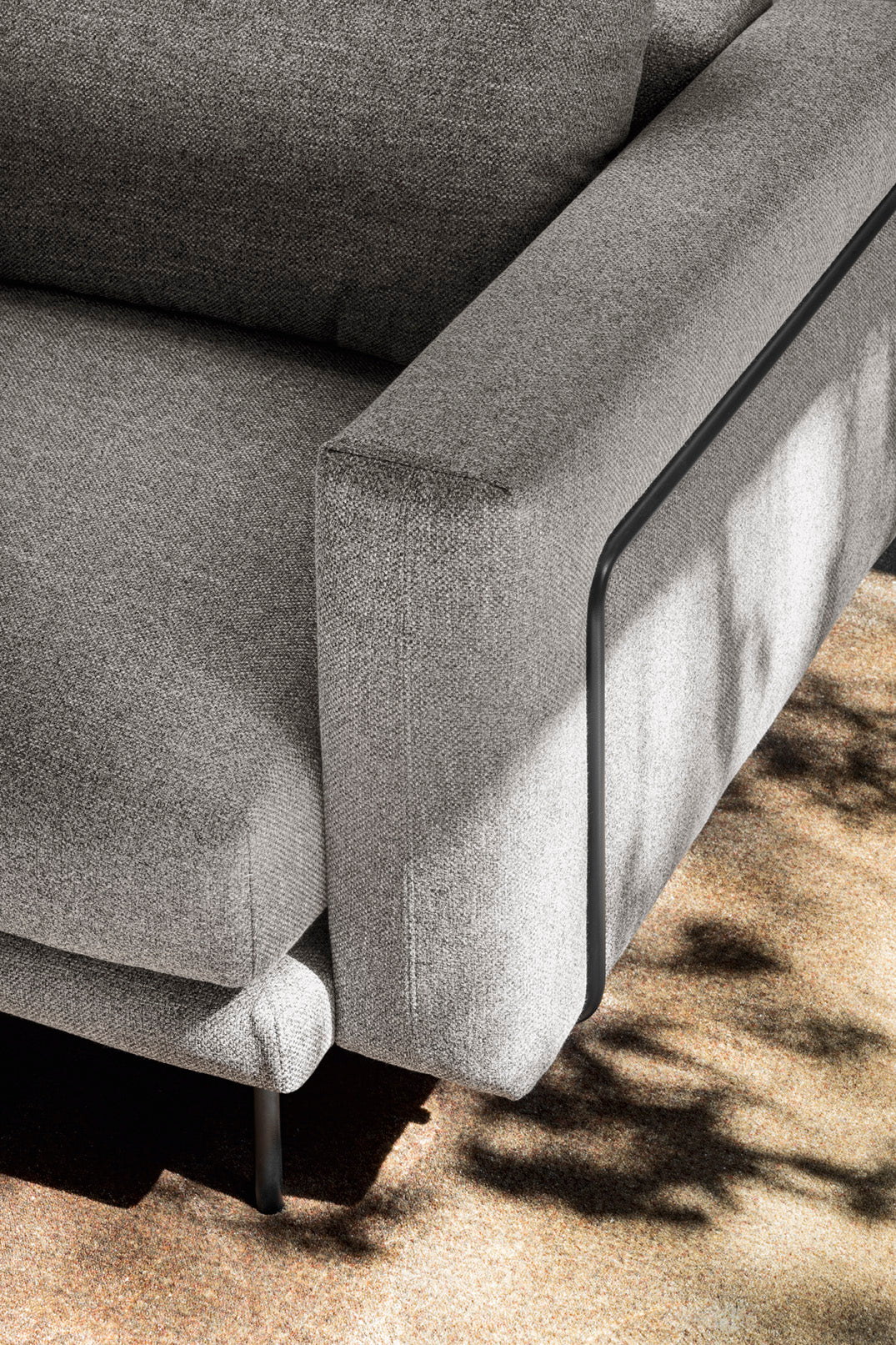 ROD MAXI Upholstered 3-Seater Sofa