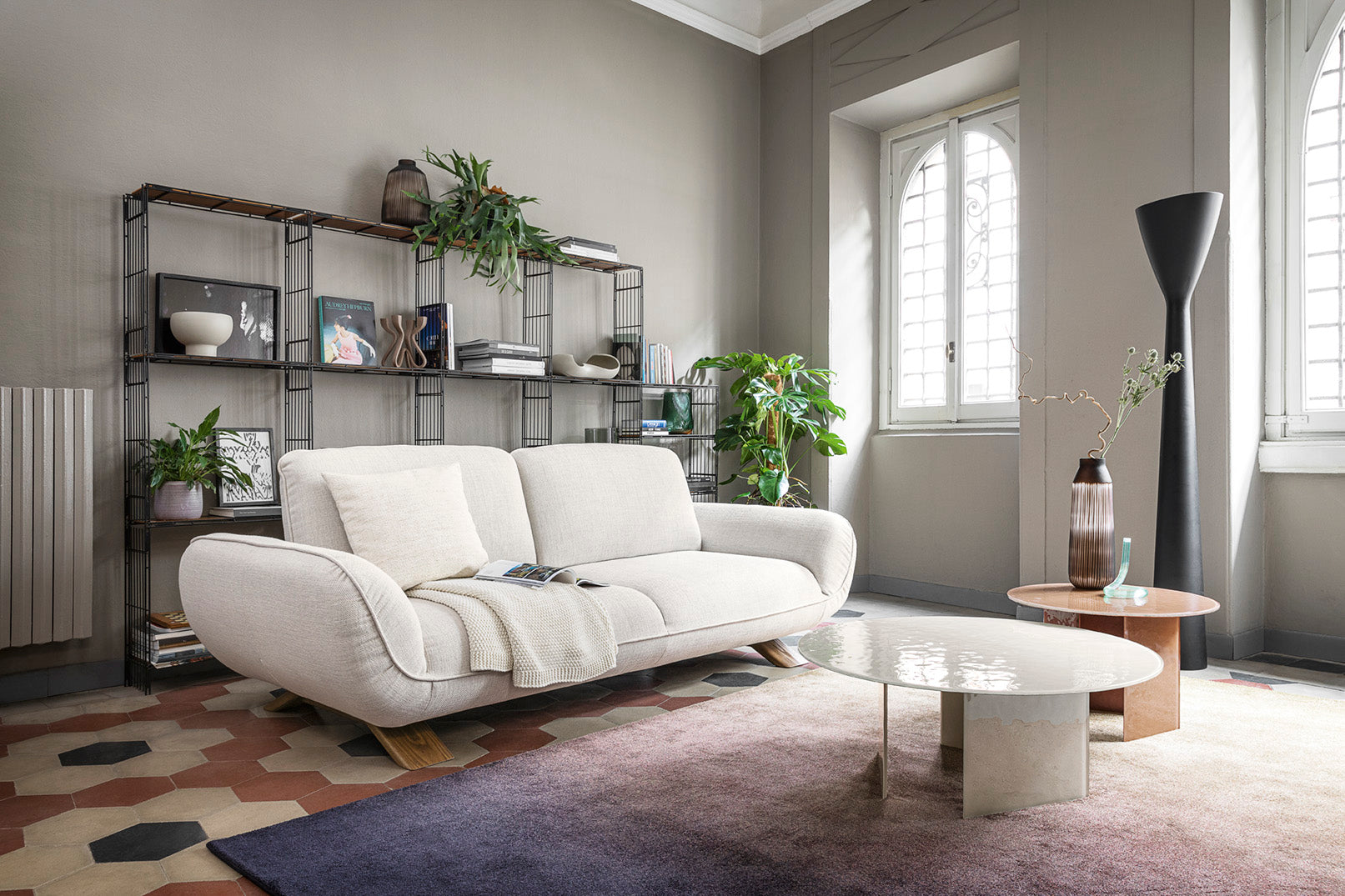 FAVOLA Upholstered 2-Seater Sofa